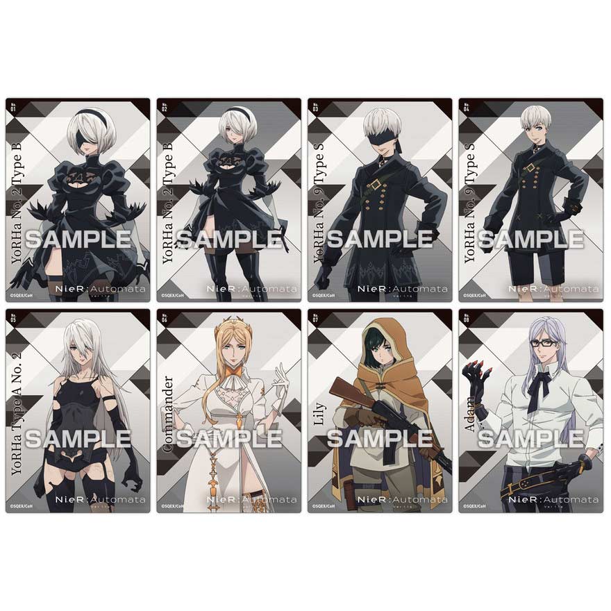 (PO) TV Anime NieRAutomata Ver1.1a Clear Card Collection [BOX] Image_3