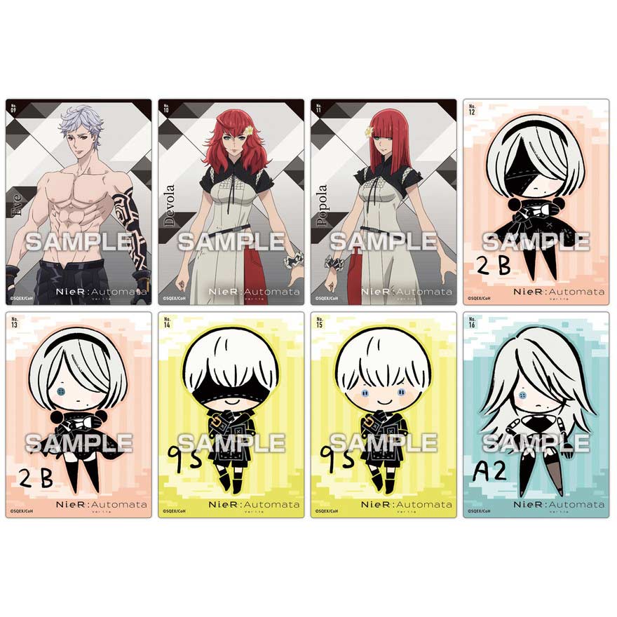 (PO) TV Anime NieRAutomata Ver1.1a Clear Card Collection [BOX] Image_4