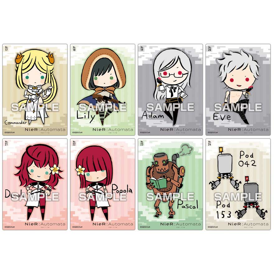 (PO) TV Anime NieRAutomata Ver1.1a Clear Card Collection [BOX] Image_5