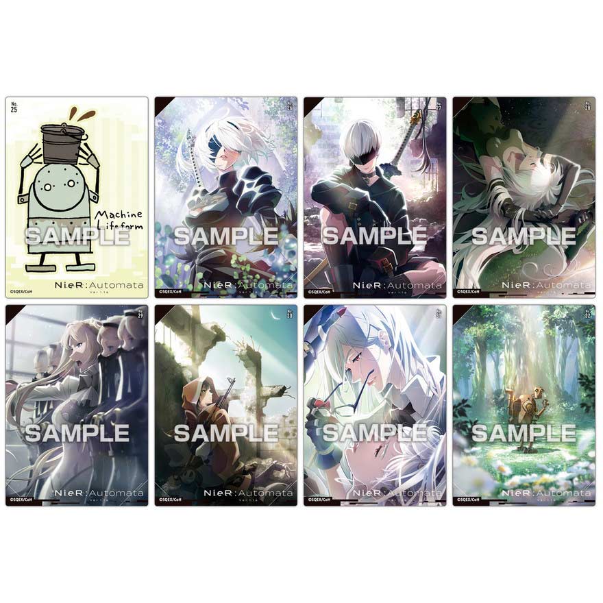 (PO) TV Anime NieRAutomata Ver1.1a Clear Card Collection [BOX] Image_6