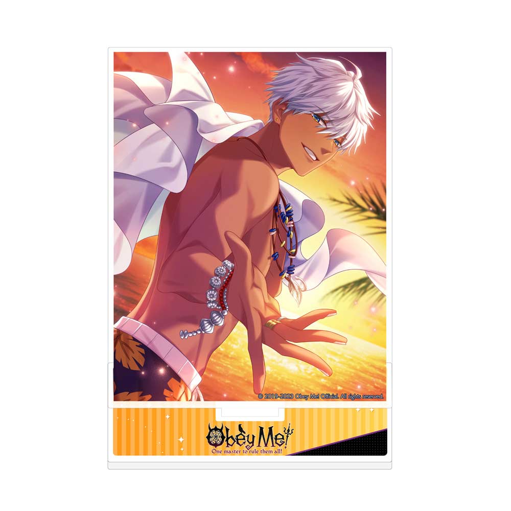 (PO) Obey Me! Acrylic Panel Stand Mammon A Private Beach for Two Image_2