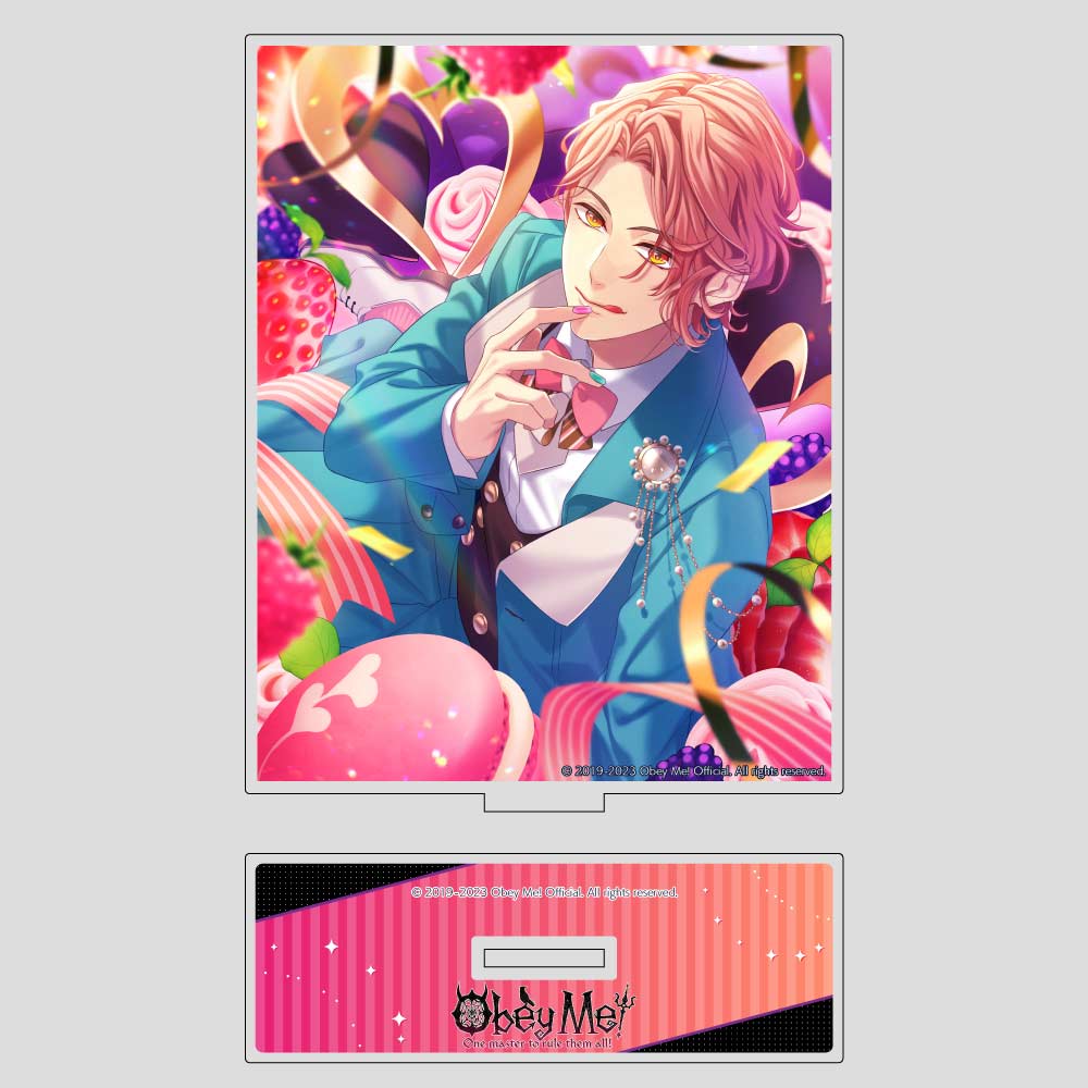 (PO) Obey Me! Acrylic Panel Stand Asmodeus Asmo Gives Back Image_1