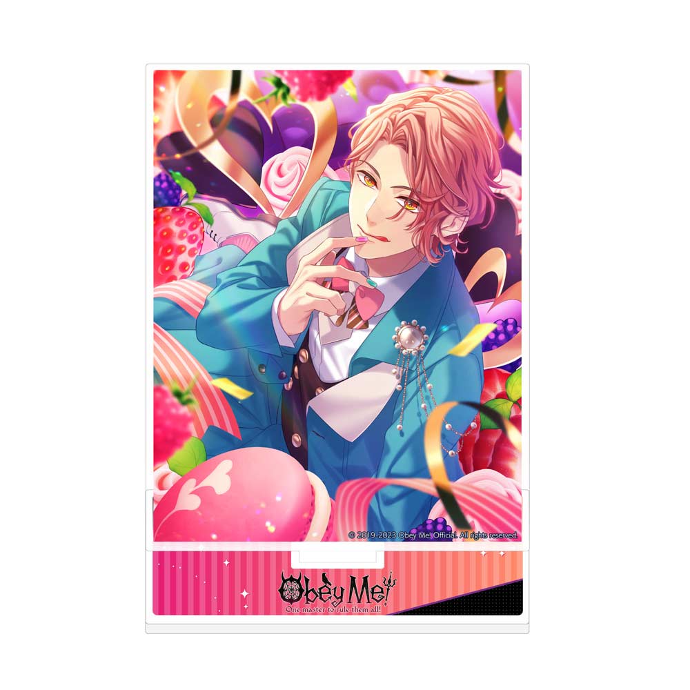 (PO) Obey Me! Acrylic Panel Stand Asmodeus Asmo Gives Back Image_2