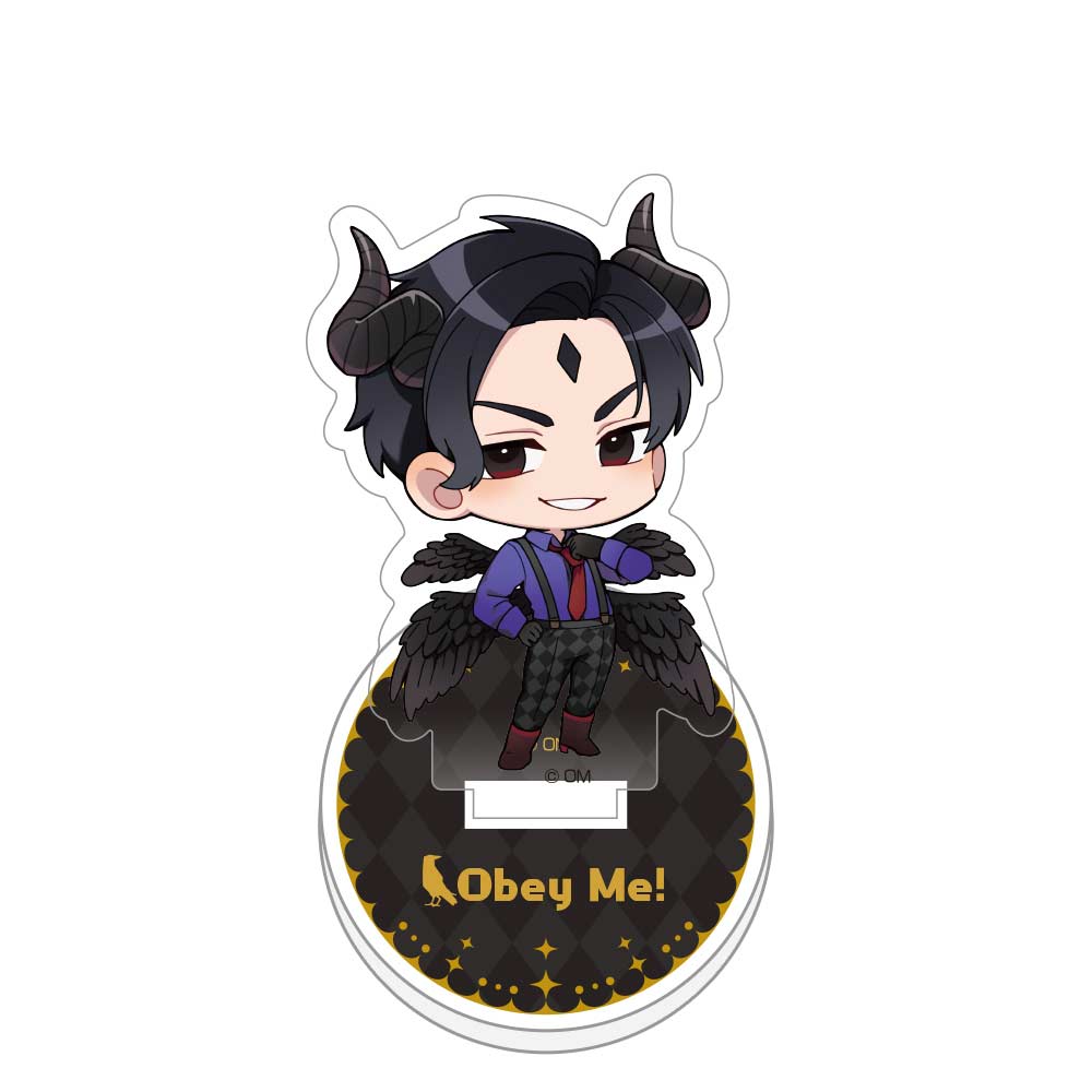 (PO) Obey Me! Acrylic Memo Stand Lucifer Suspenders Image_1