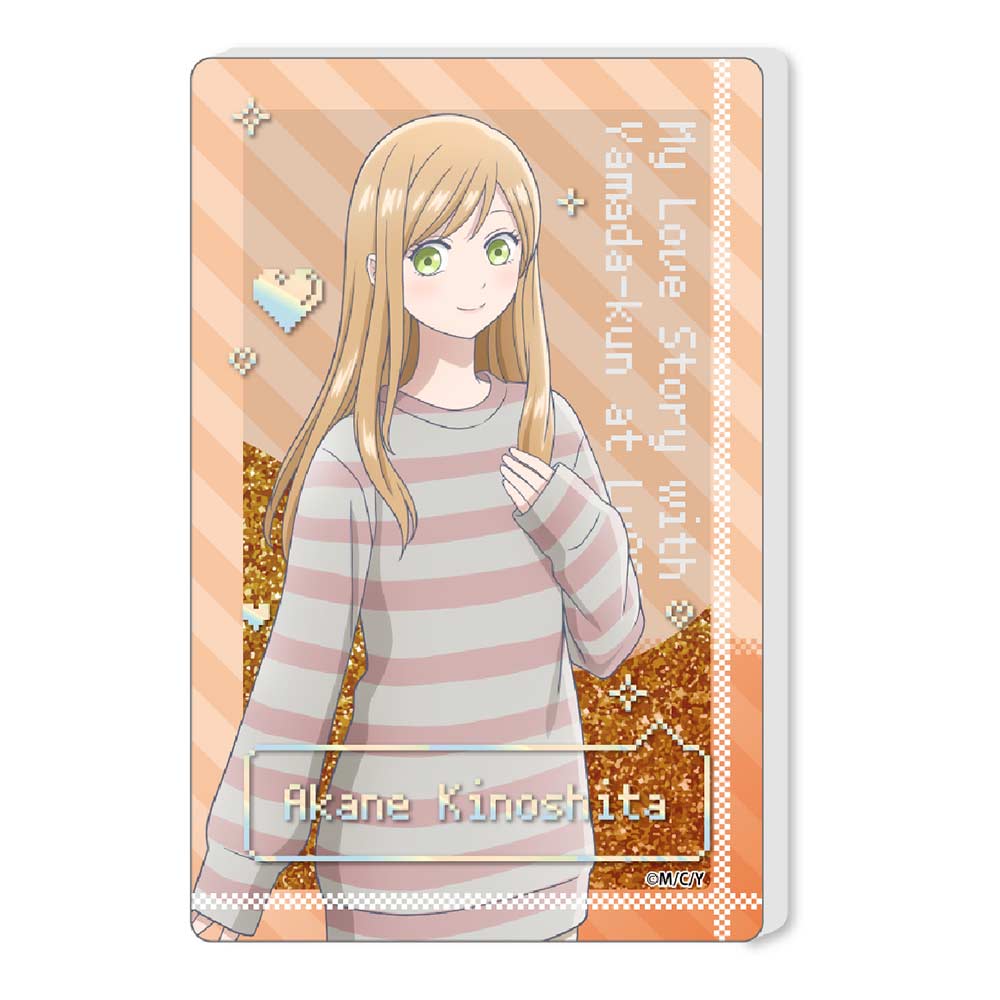 (PO) My Love Story with Yamada-kun at Lv999 Glitter Acrylic Block Kinoshita Akane Image_1