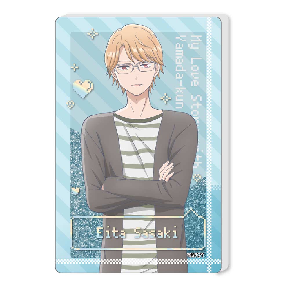 (PO) My Love Story with Yamada-kun at Lv999 Glitter Acrylic Block Sasaki Eita Image_1