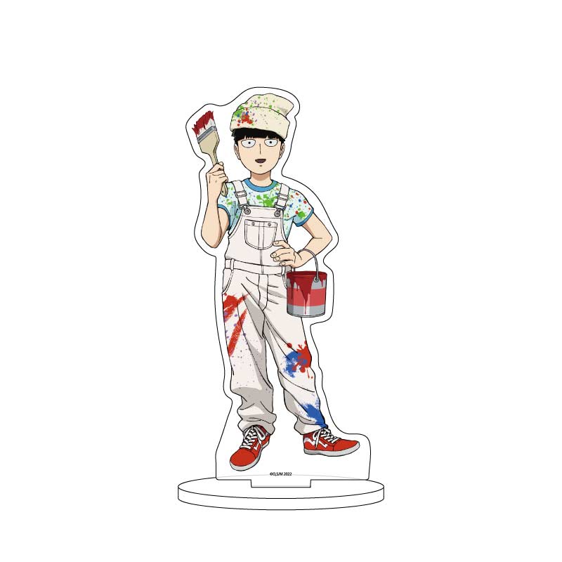 (PO) Chara Acrylic Figure Mob Psycho 100 III 04 Kageyama Shigeo Play with Paint Ver. (Original Illustration) Image_1