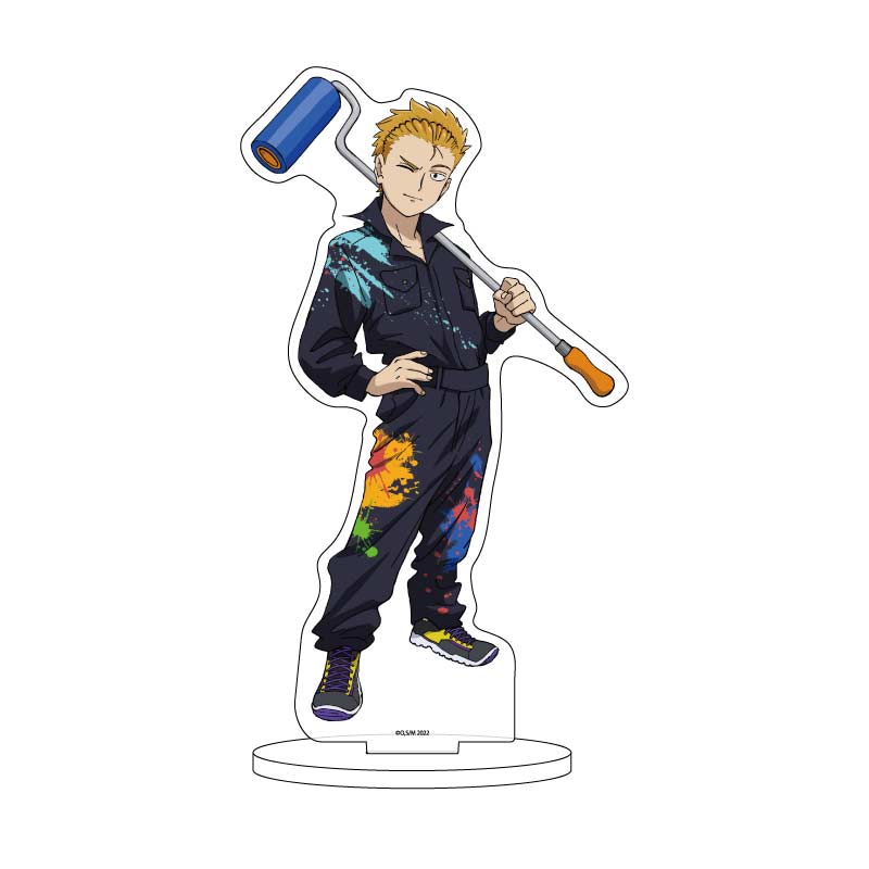 (PO) Chara Acrylic Figure Mob Psycho 100 III 05 Reigen Arataka Play with Paint Ver. (Original Illustration) Image_1