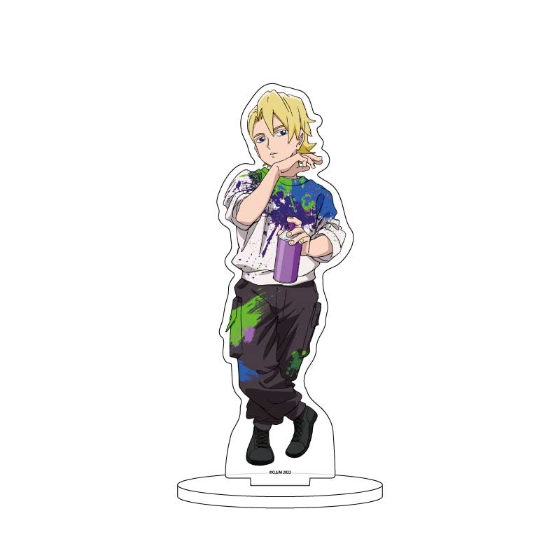 (PO) Chara Acrylic Figure Mob Psycho 100 III 08 Hanazawa Teruki Play with Paint Ver. (Original Illustration) Image_1