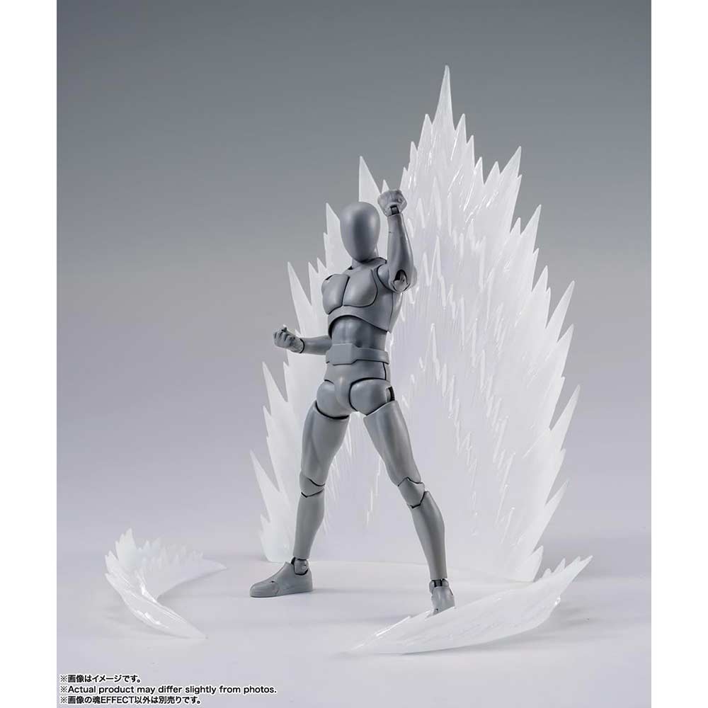 (PO) Soul Effect Energy Aura White Ver. for S.H.Figuarts Image_3