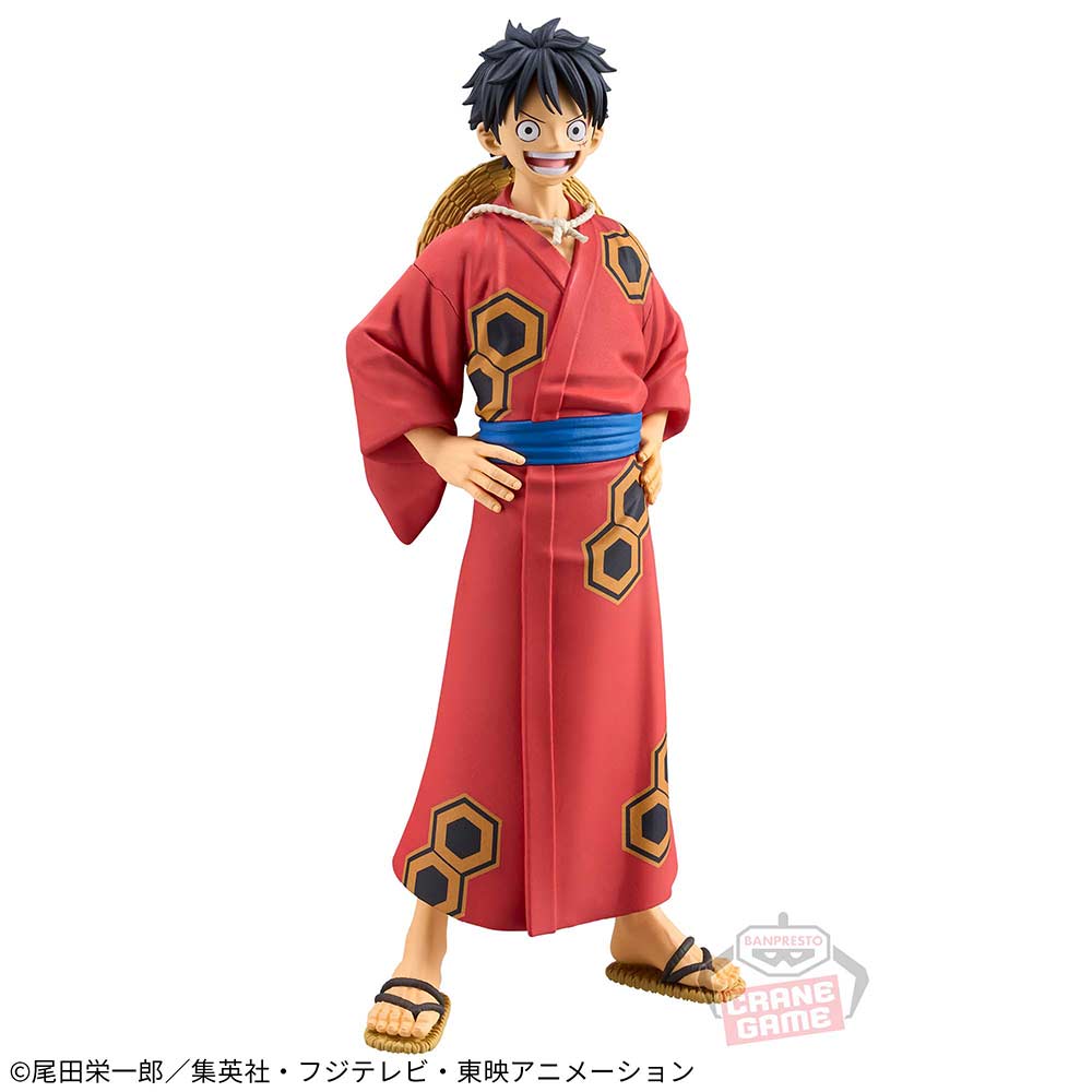 (PO) One Piece DXF The Grandline Series Wanokuni Monkey D.Luffy Yuukata ver. Image_3