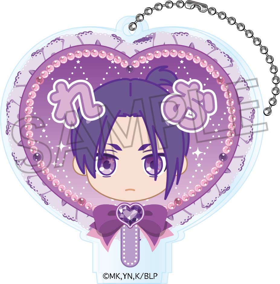 (PO) Blue Lock Oshinarabe Deco Uchiwa Key Chain [BOX] Image_7