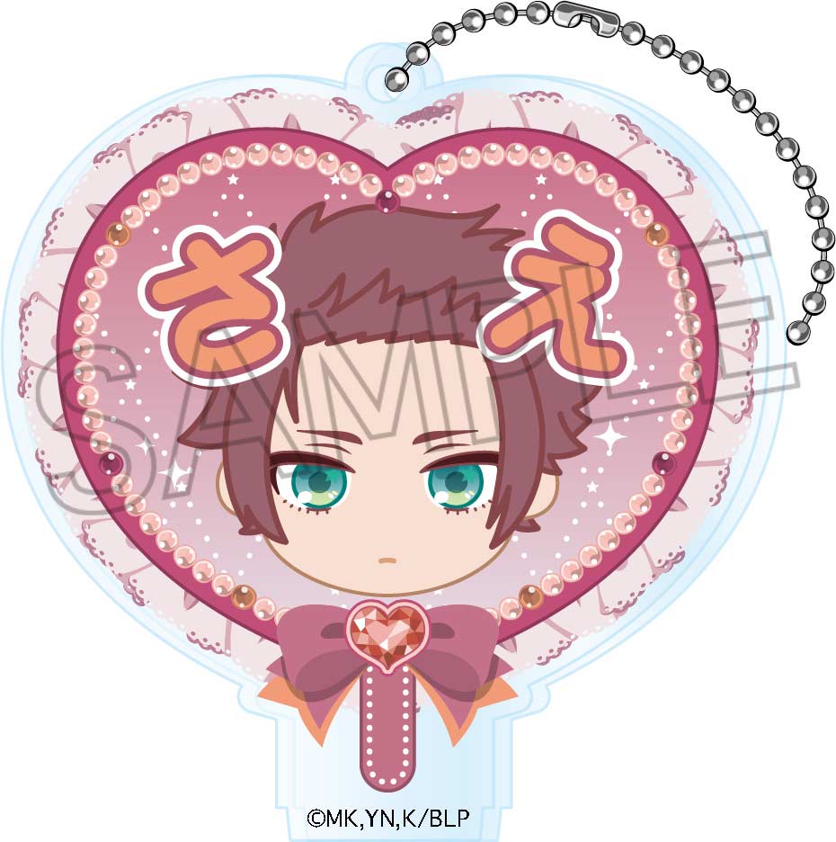 (PO) Blue Lock Oshinarabe Deco Uchiwa Key Chain [BOX] Image_9