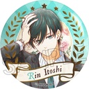 (PO) Blue Lock Vintage Series Throne Gilding Japanese Paper Can Badge Itoshi Rin Image_1