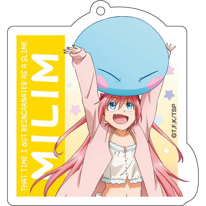 (PO) That Time I Got Reincarnated as a Slime Original Illustration Acrylic Key Chain Room Wear Ver. 2 Milim Image_1