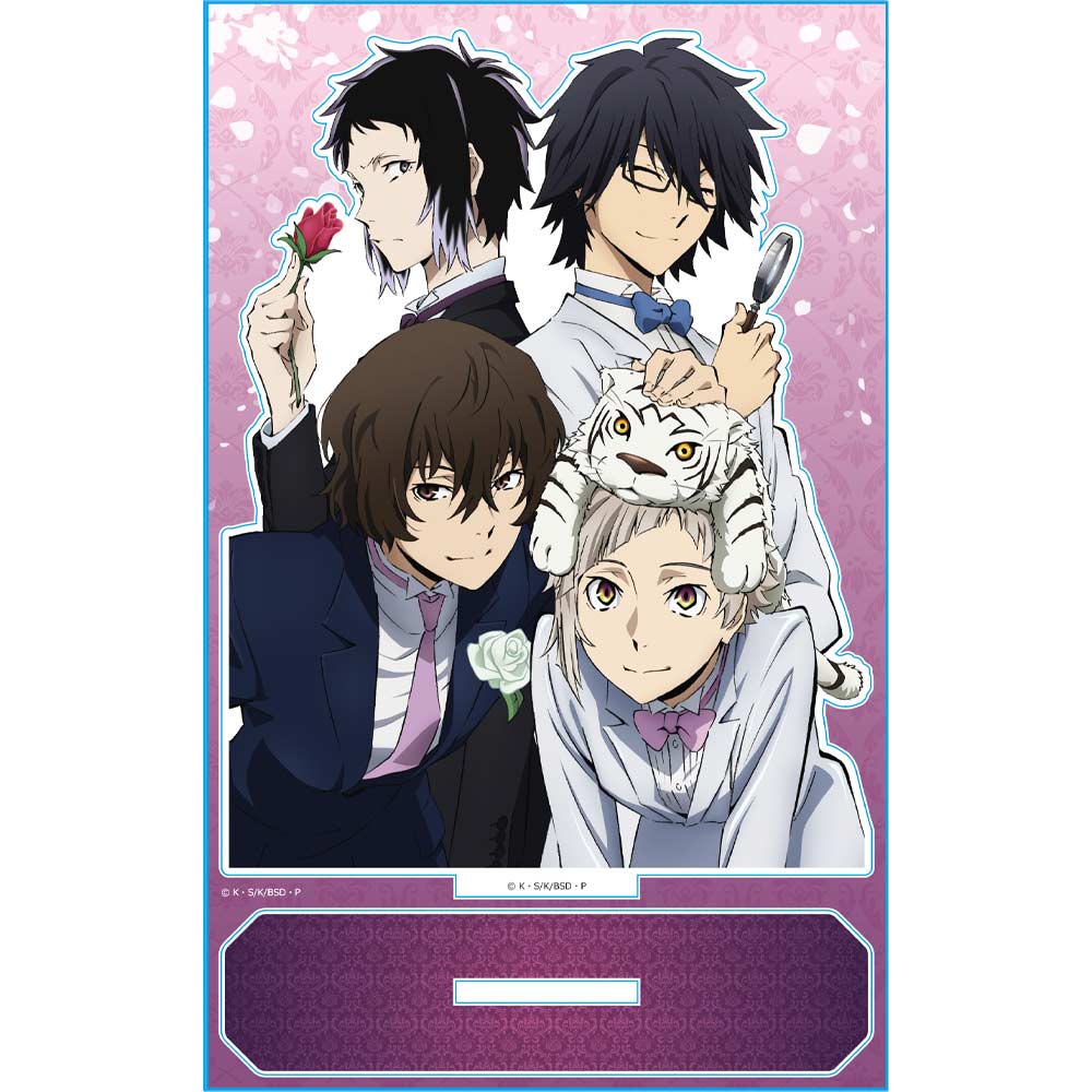 (PO) Bungo Stray Dogs Acrylic Chara Stand C Nakajima Atsushi & Dazai Osamu & Edogawa Rampo & Akutagawa Ryunosuke Image_2