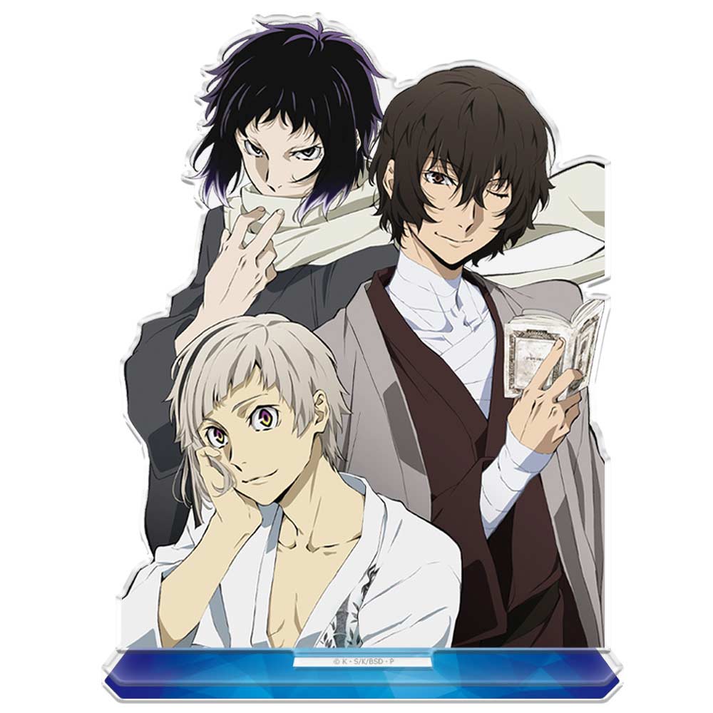 (PO) Bungo Stray Dogs Acrylic Chara Stand D Nakajima Atsushi & Dazai Osamu & Akutagawa Ryunosuke Image_1