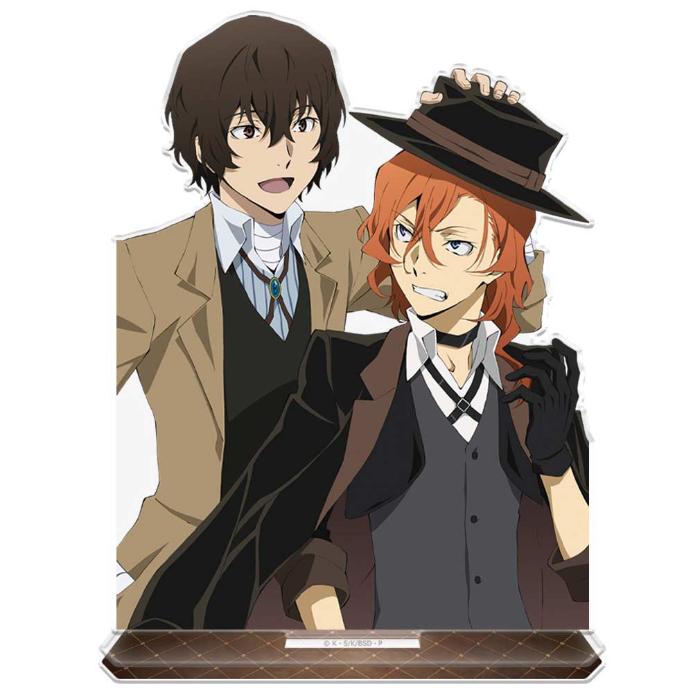 (PO) Bungo Stray Dogs Acrylic Chara Stand E Dazai Osamu & Nakahara Chuya Image_1