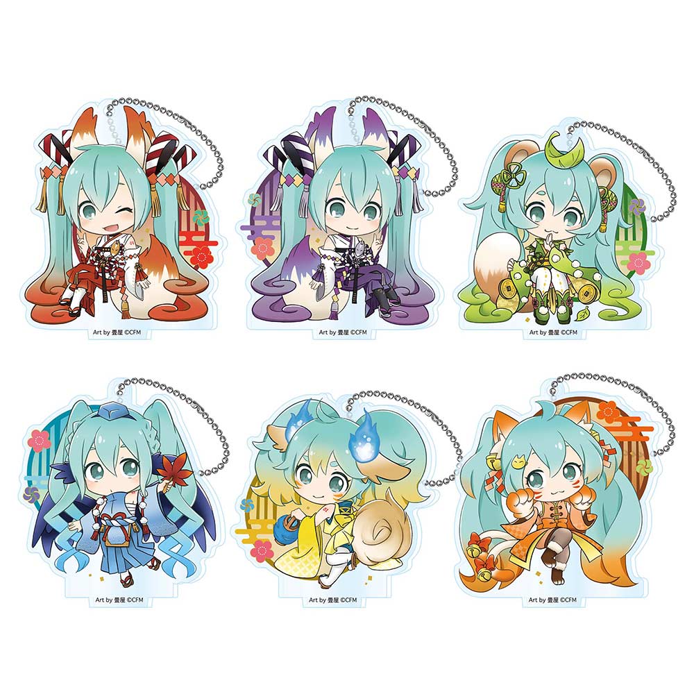 (PO) Hatsune Miku Hyakki Yakou Acrylic Key Chain [BOX] Image_1