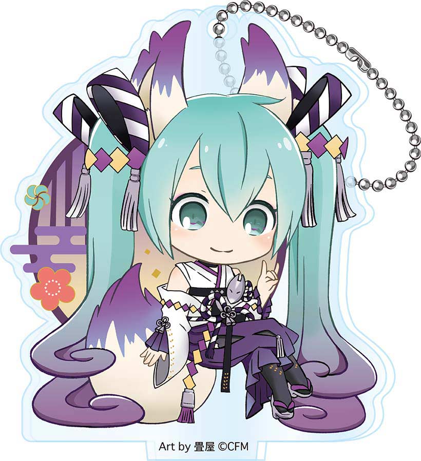 (PO) Hatsune Miku Hyakki Yakou Acrylic Key Chain [BOX] Image_3