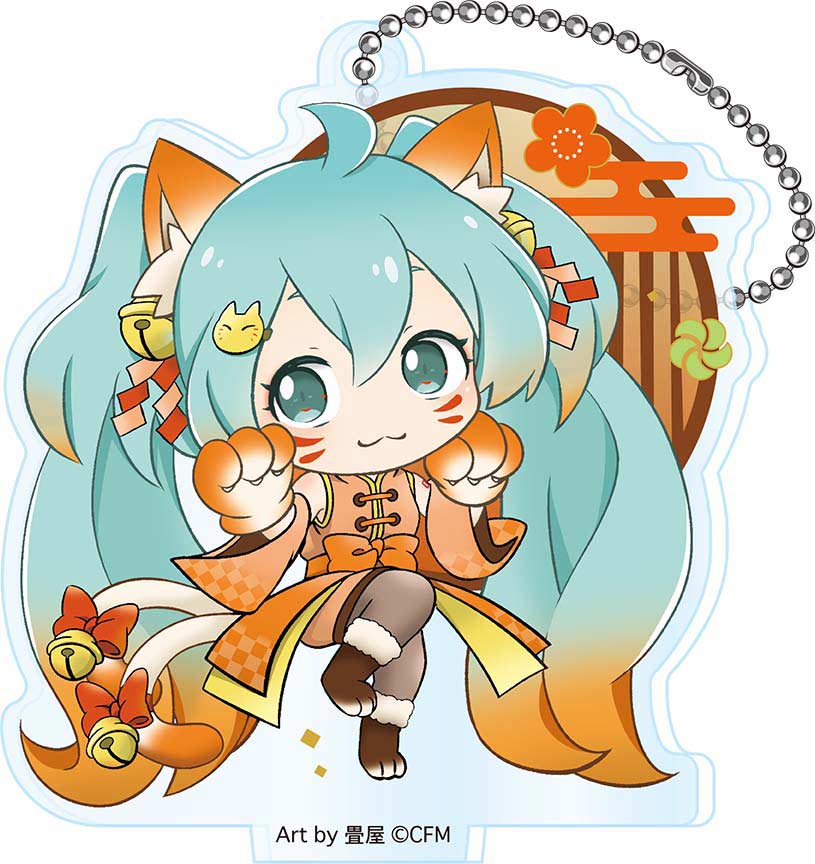 (PO) Hatsune Miku Hyakki Yakou Acrylic Key Chain [BOX] Image_7