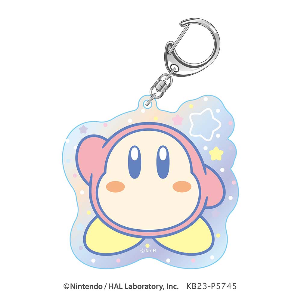 (PO) Kirby's Dream Land Aurora Acrylic Key Chain B Waddle Dee Image_1