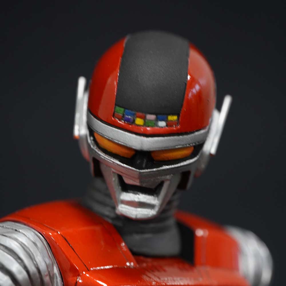 (PO) Nankoku Factory Space Sheriff Sharivan - Space Sheriff Sharivan 1/8 Soft Vinyl Kit Reprint Edition Image_7