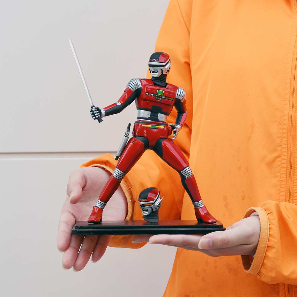 (PO) Nankoku Factory Space Sheriff Sharivan - Space Sheriff Sharivan 1/8 Soft Vinyl Kit Reprint Edition Image_9
