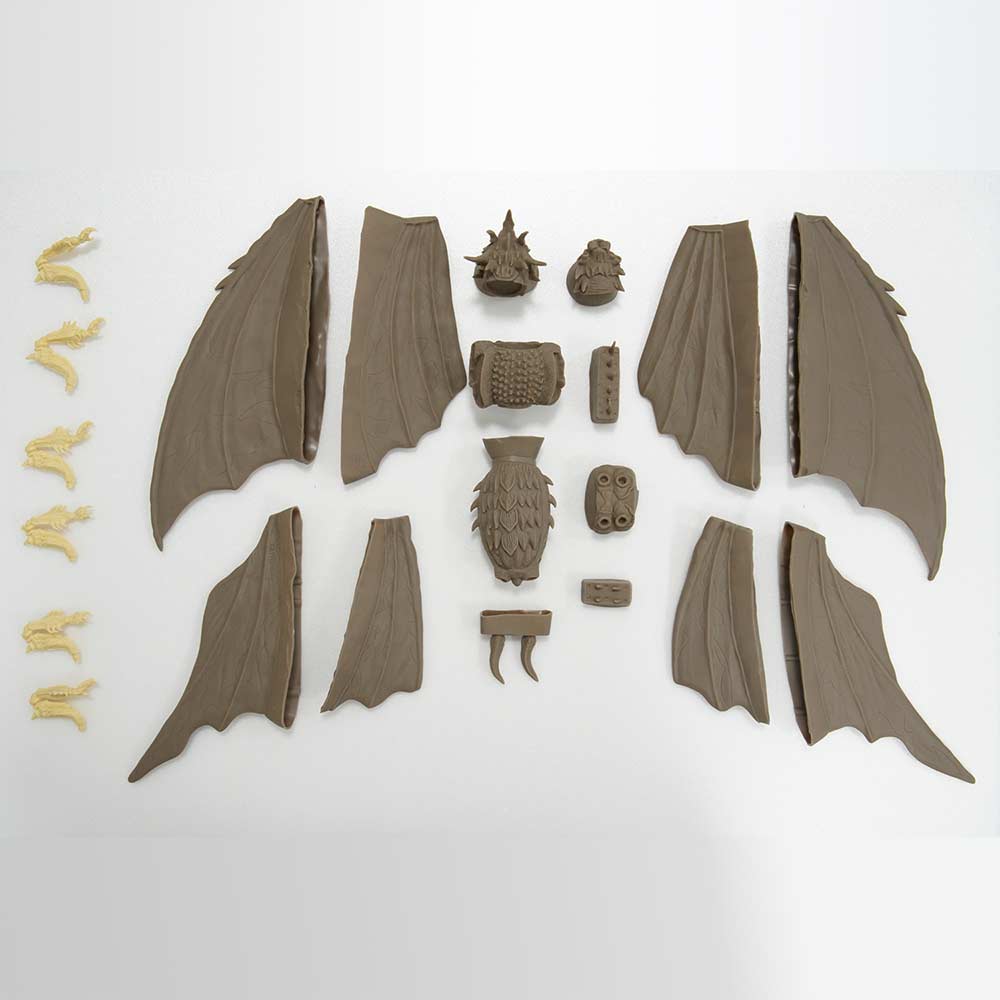 (PO) Nankoku Factory Godzilla vs. Mothra - Battra (Adult) Soft Vinyl Kit Reprint Edition Image_7