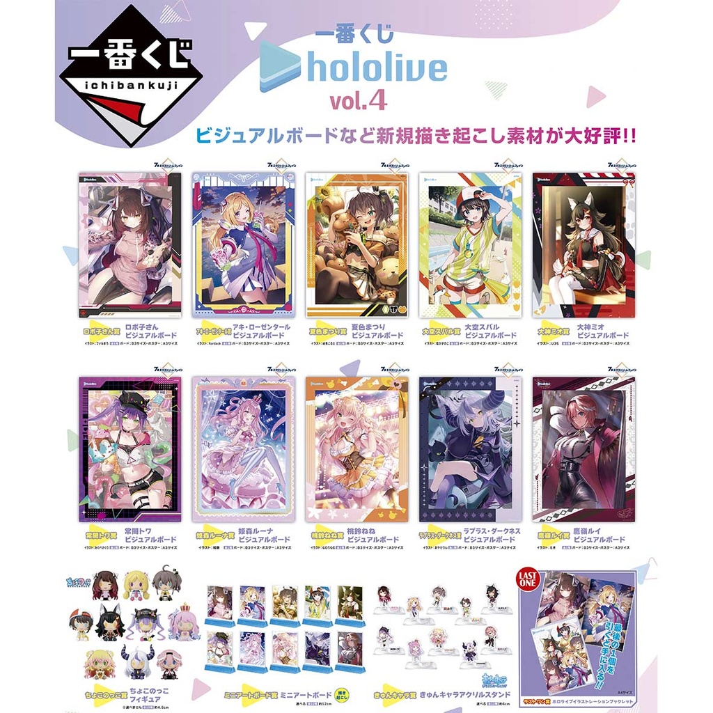 Ichiban Kuji - Hololive Vol.4 (Full ctn of 80 tickets) Image_2