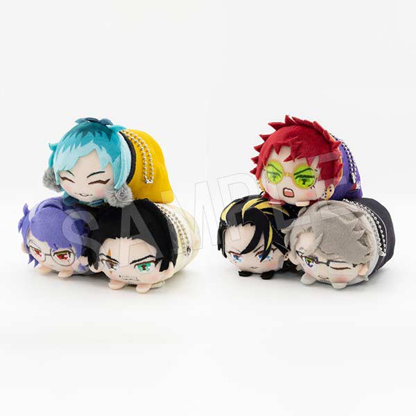 (PO) Hypnosismic Division Rap Battle Mochikororin Plush Mascot Extra Wardrobe 04 Osaka Division & Nagoya Division [BOX] Image_1