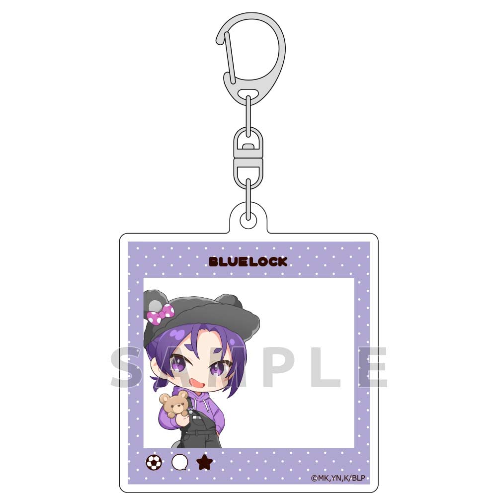 (PO) Blue Lock Amusement Park Acrylic Keychain Mikage Reo Image_1