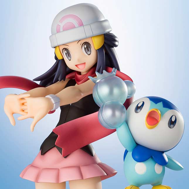 (PO) Pokémon Hikari with Pochama ARTFX J Statue Image_1