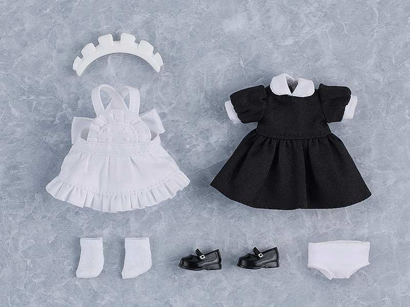(PO) Nendoroid Doll Work Outfit Set Maid Outfit Mini (Black) Image_3