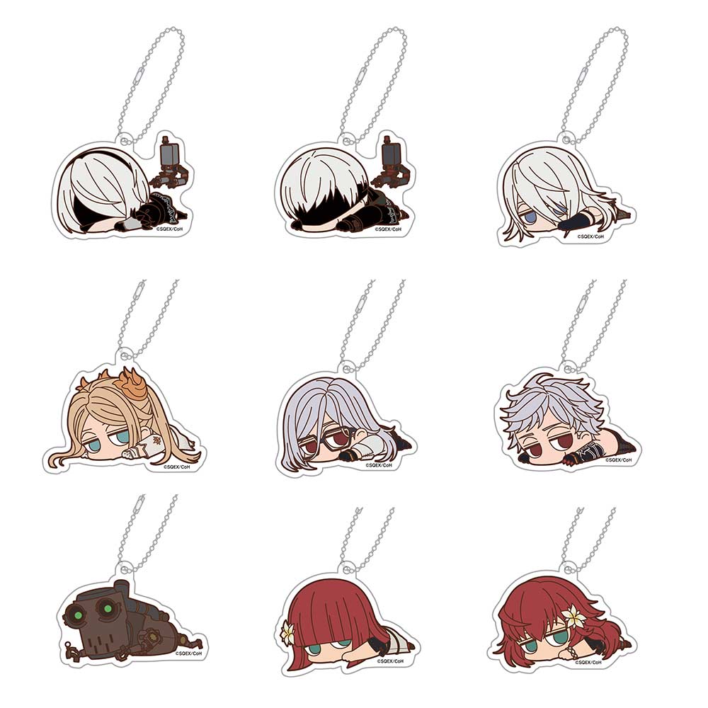 (PO) NieR:Automata Ver1.1a Acrylic Key Chain Collection Daruun [BOX] Image_1