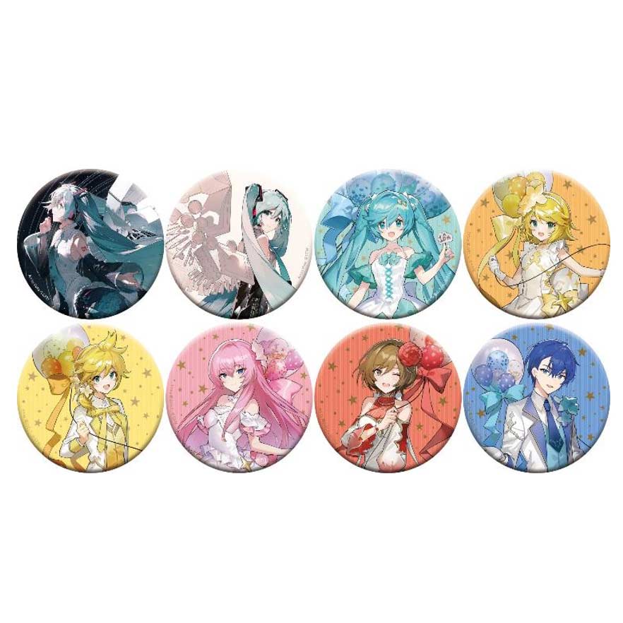 (PO) Hatsune Miku Series Chara Badge Collection Hatsune Miku 16th Birthday [BOX] Image_1