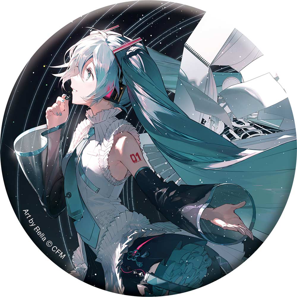(PO) Hatsune Miku Series Chara Badge Collection Hatsune Miku 16th Birthday [BOX] Image_2