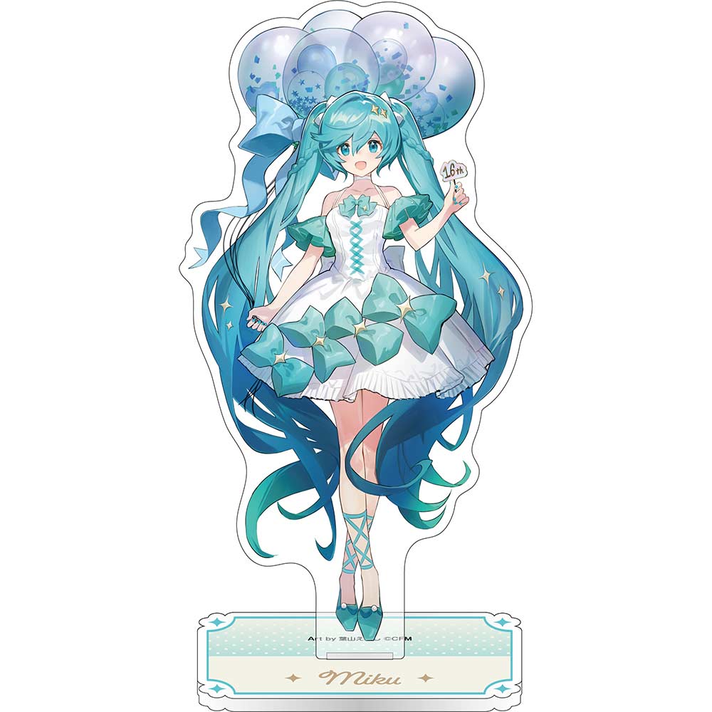 (PO) Hatsune Miku Series Acrylic Stand Hatsune Miku 16th Birthday Hatsune Miku Image_1