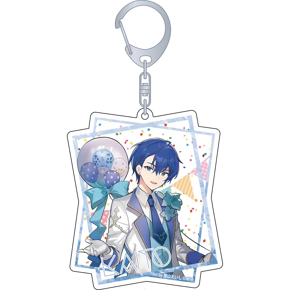 (PO) Hatsune Miku Series Acrylic Key Chain Hatsune Miku 16th Birthday KAITO Image_1