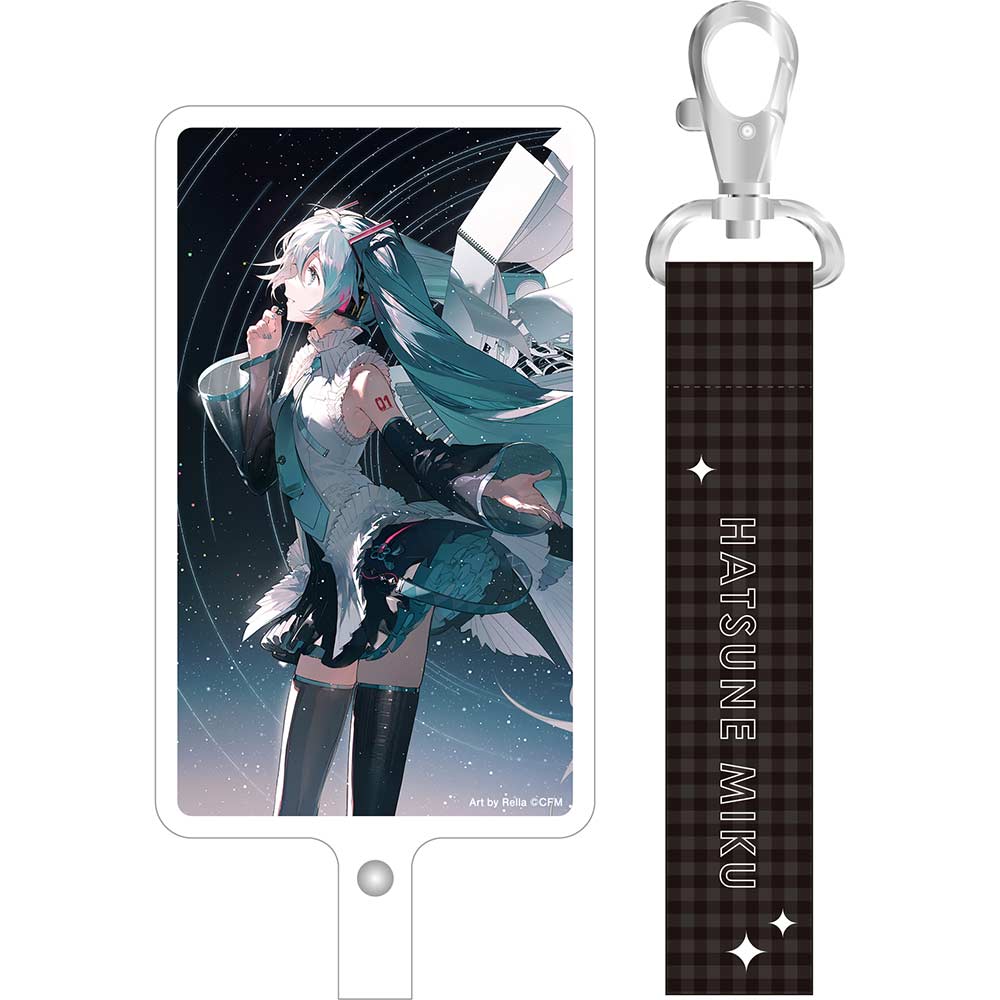 (PO) Hatsune Miku Series Phone Tab & Strap Set Hatsune Miku 16th Birthday Main Visual Image_1