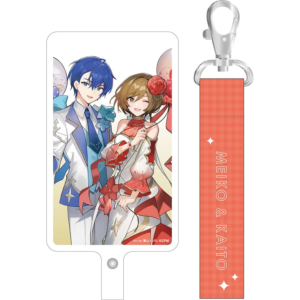 (PO) Hatsune Miku Series Phone Tab & Strap Set Hatsune Miku 16th Birthday MEIKO & KAITO Image_1