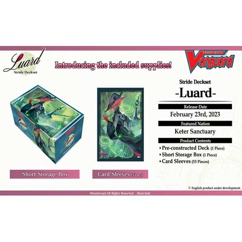 (PO) Cardfight!! Vanguard Will+Dress Specia Series Booster Pack 10: [VGE-D-SS10: Stride Deckset Luard] (Eng) [BOX] Image_2