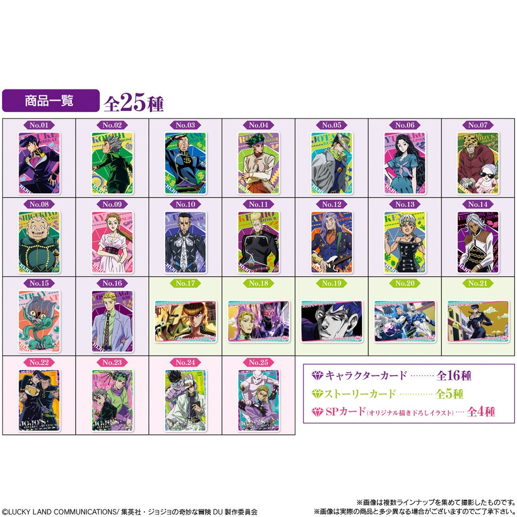 JoJo's Bizarre Adventure: Diamond is Unbreakable Wafer [BOX] Image_6