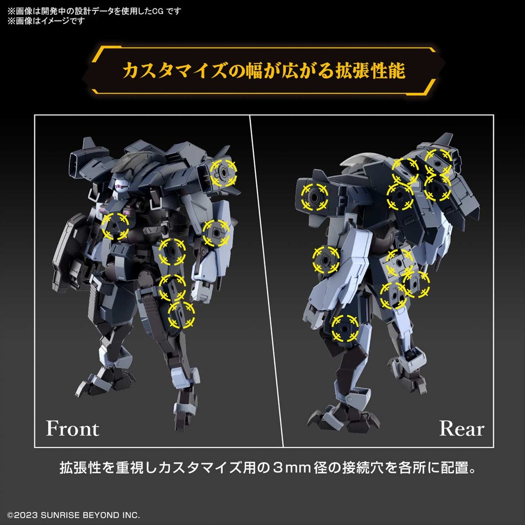 (PO) HG 1/72 Kyoukai Senki - Aaronrhino (Grady Exclusive) Image_7