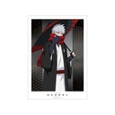 (PO) NARUTO Shippuden Original Illustration Kakashi Coarse Oilpaper Umbrella Kimono Ver. A3 Matted Poster Image_2