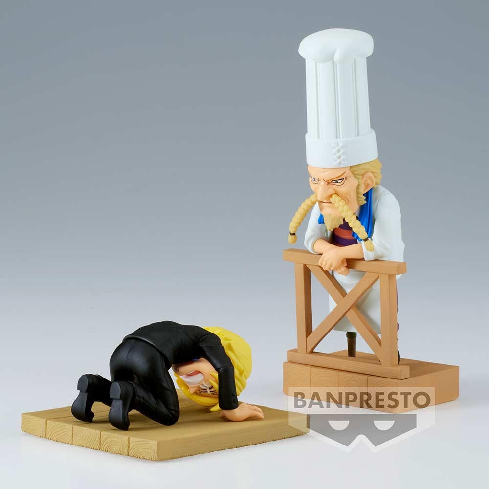 (PO) One Piece World Collectable Figure Log Stories - Sanji & Zeff 2 Image_2