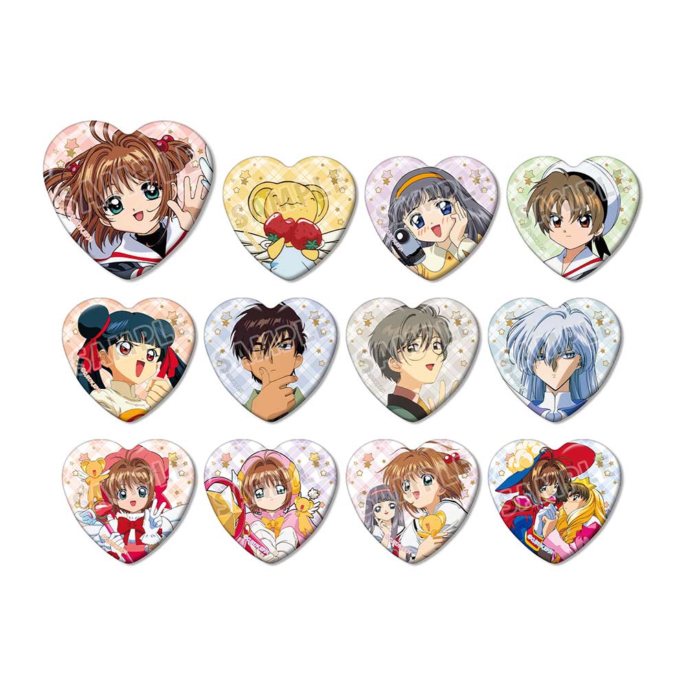 (PO) Cardcaptor Sakura Trading Heart Can Badge [BOX] Image_2