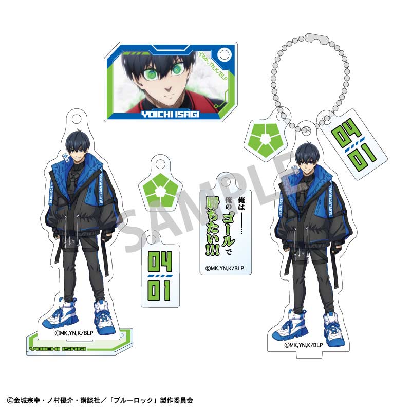 (PO) Blue Lock Trading Acrylic Stand Charm Cyberpunk [BOX] Image_3