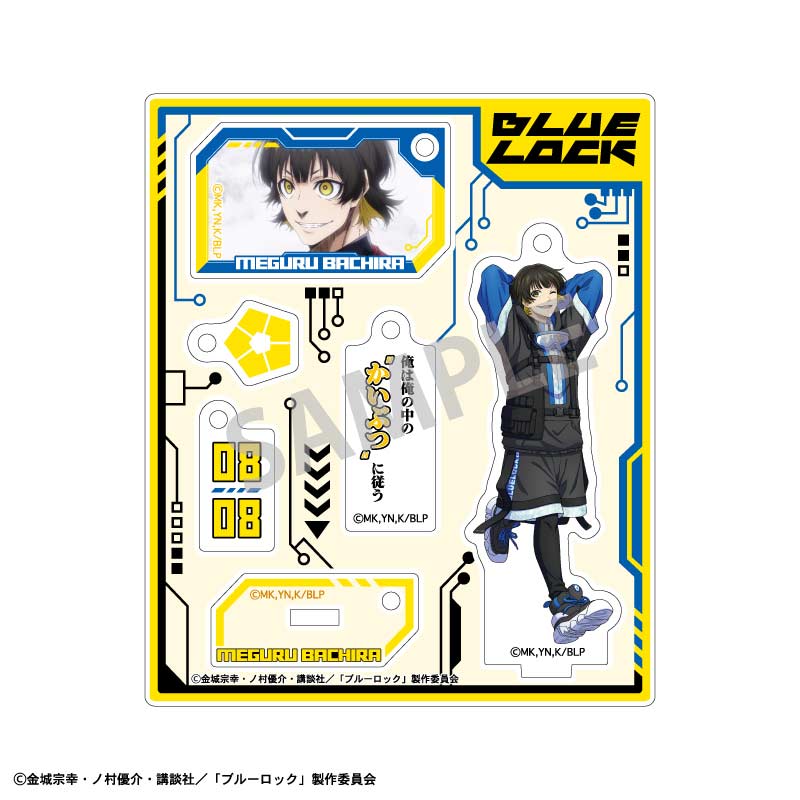 (PO) Blue Lock Trading Acrylic Stand Charm Cyberpunk [BOX] Image_4