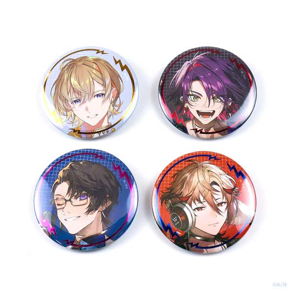 Nijisanji VOLTACTION 1st Anniversary - Random Foil Stamped Badge Image_2